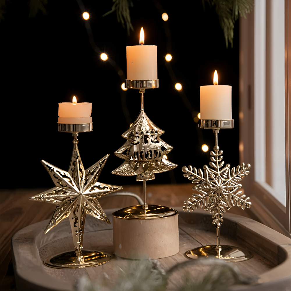 LumiGold | Eleganza classica per la tua decorazione natalizia