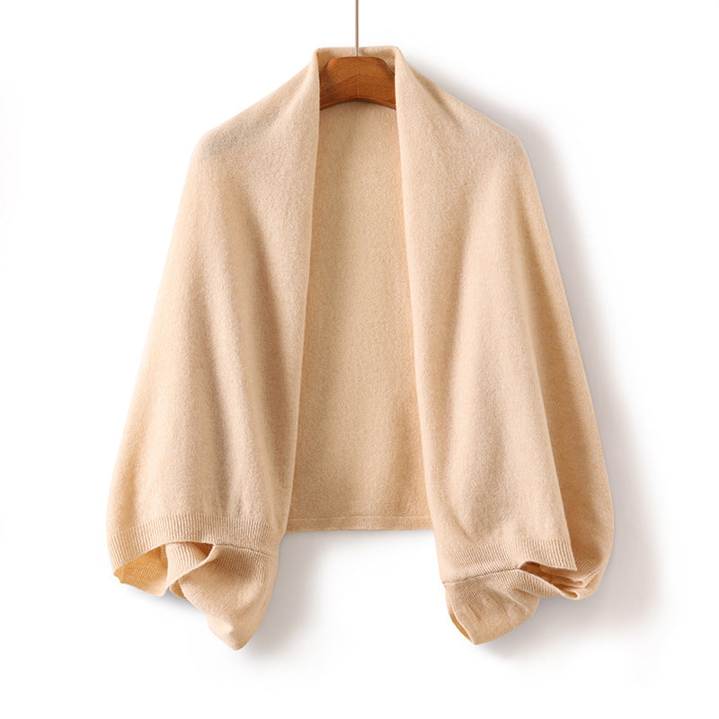 Cosy Wool Wrap - Gilet da donna
