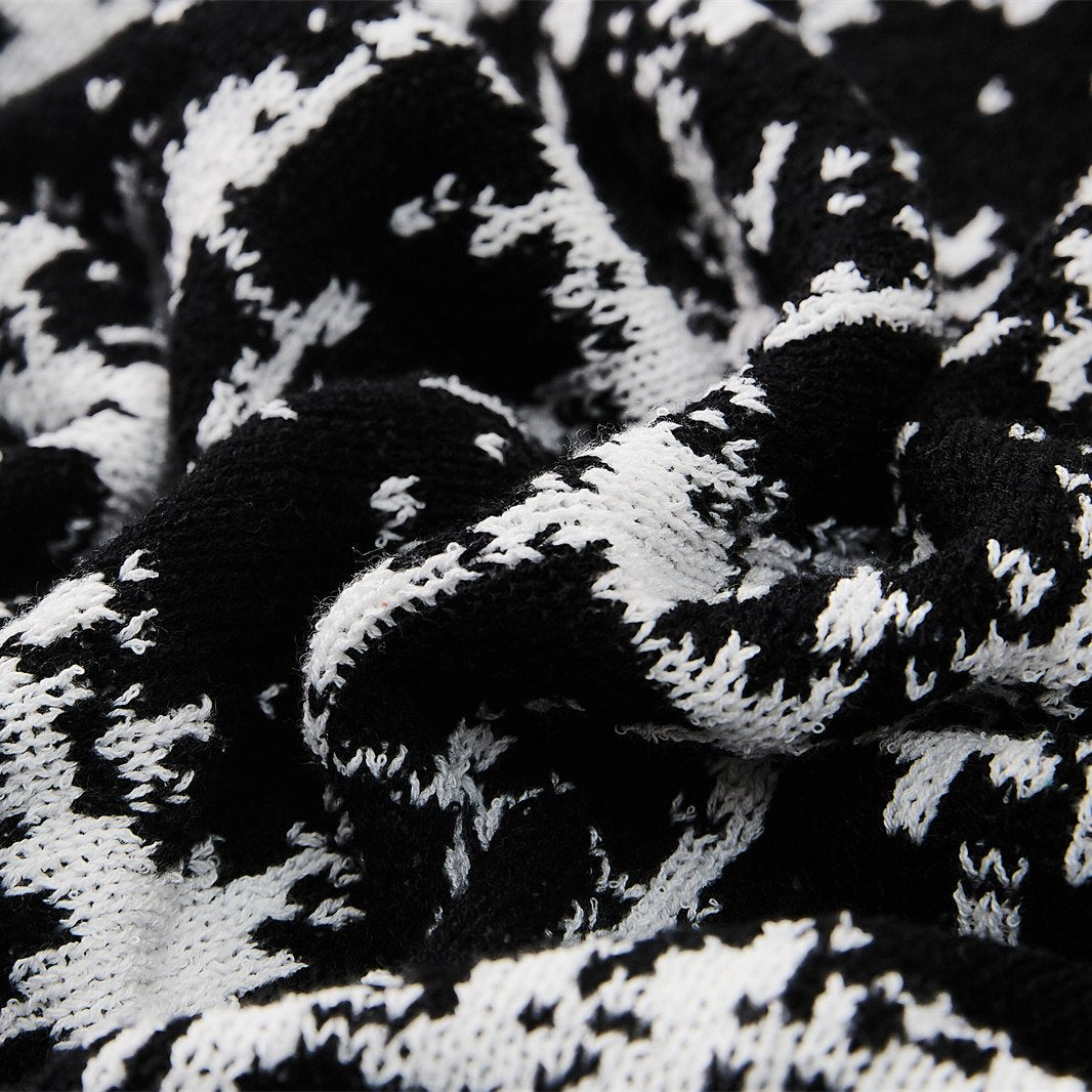 Coperta di lusso lavorata a maglia in lana - Elegante copridivano indossabile per divano letto - Perfetta per la casa, i viaggi e la TV