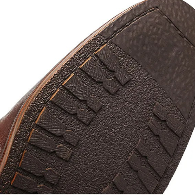 Stivali eleganti in pelle versatili da uomo | Stile e comfort per tutto il giorno