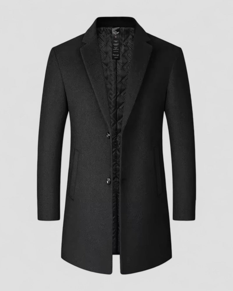 Trench lungo da uomo - Elegante soprabito invernale