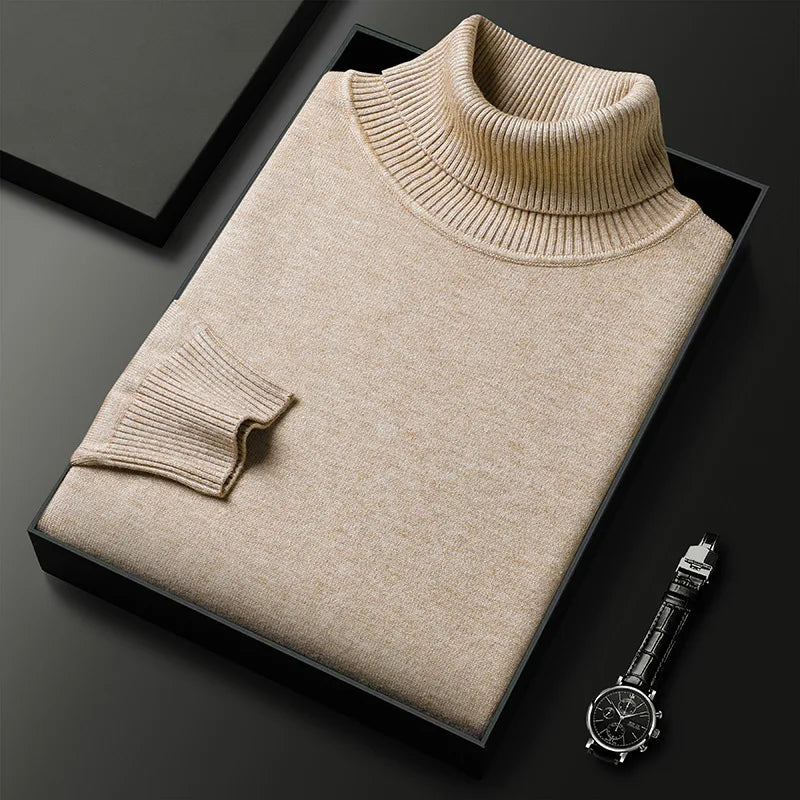 Maglione Dolcevita Elegante da Uomo