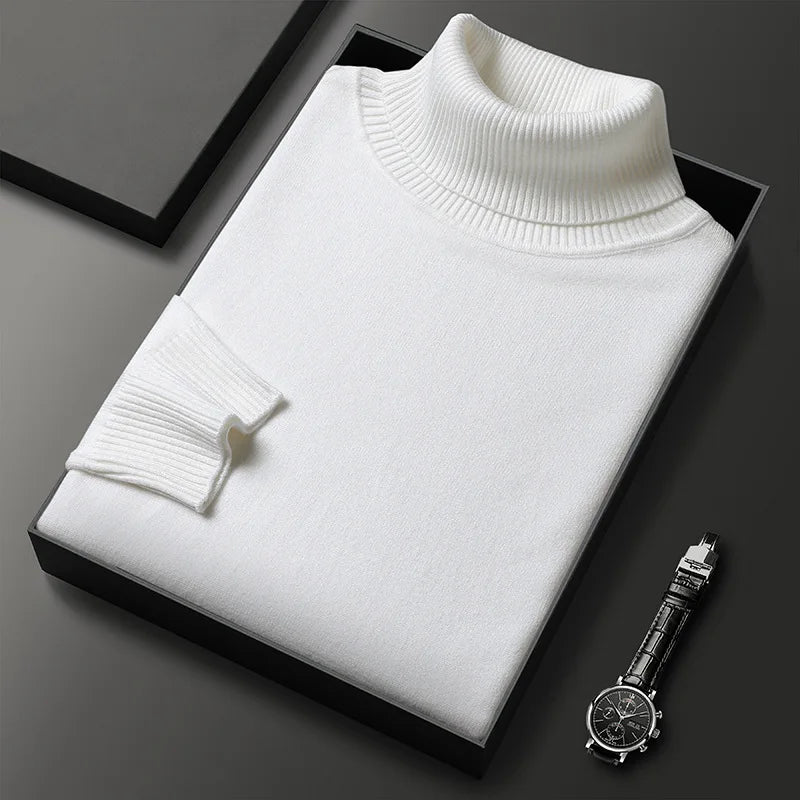 Maglione Dolcevita Elegante da Uomo