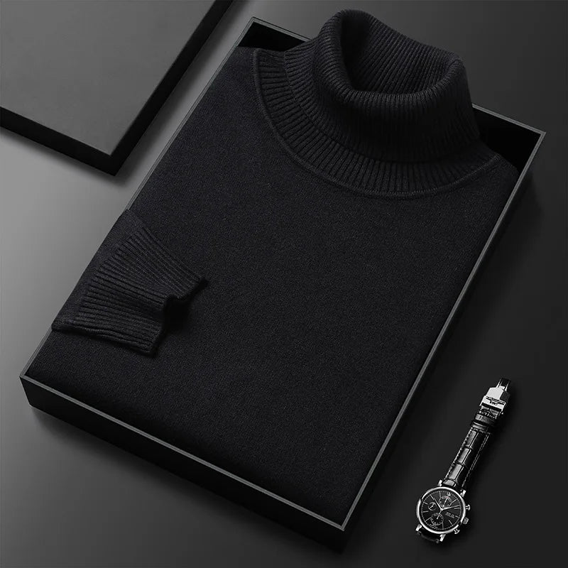 Maglione Dolcevita Elegante da Uomo