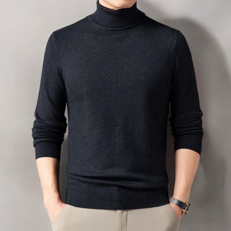 Maglione Dolcevita Elegante da Uomo