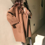 Trench oversize elegante da donna per business e casual