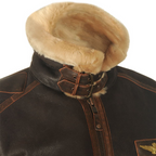 Giacca da aviatore resistente per calore e stile invernali