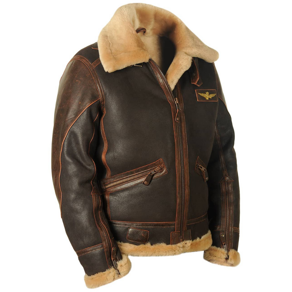 Giacca da aviatore resistente per calore e stile invernali