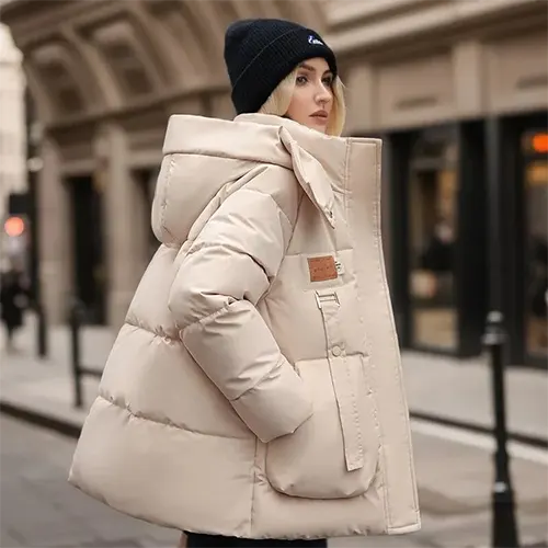Elegante piumino invernale per il massimo comfort