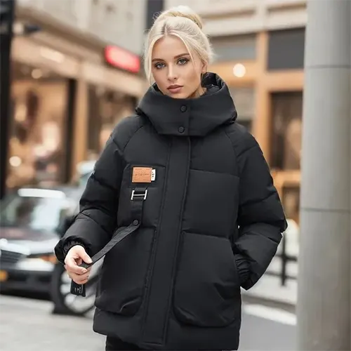 Elegante piumino invernale per il massimo comfort
