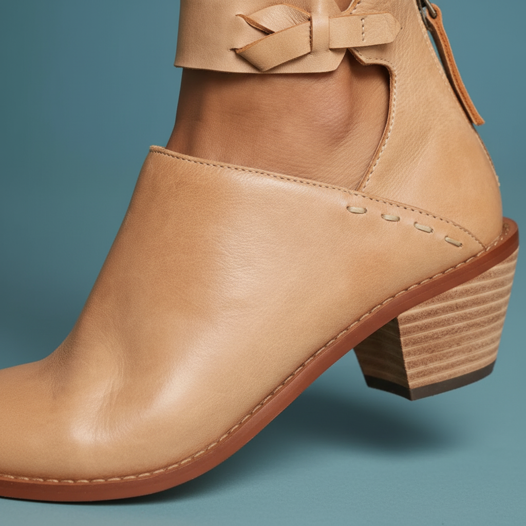 Stivaletti eleganti con tacco medio da donna