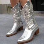 Stivali da cowboy eleganti da donna