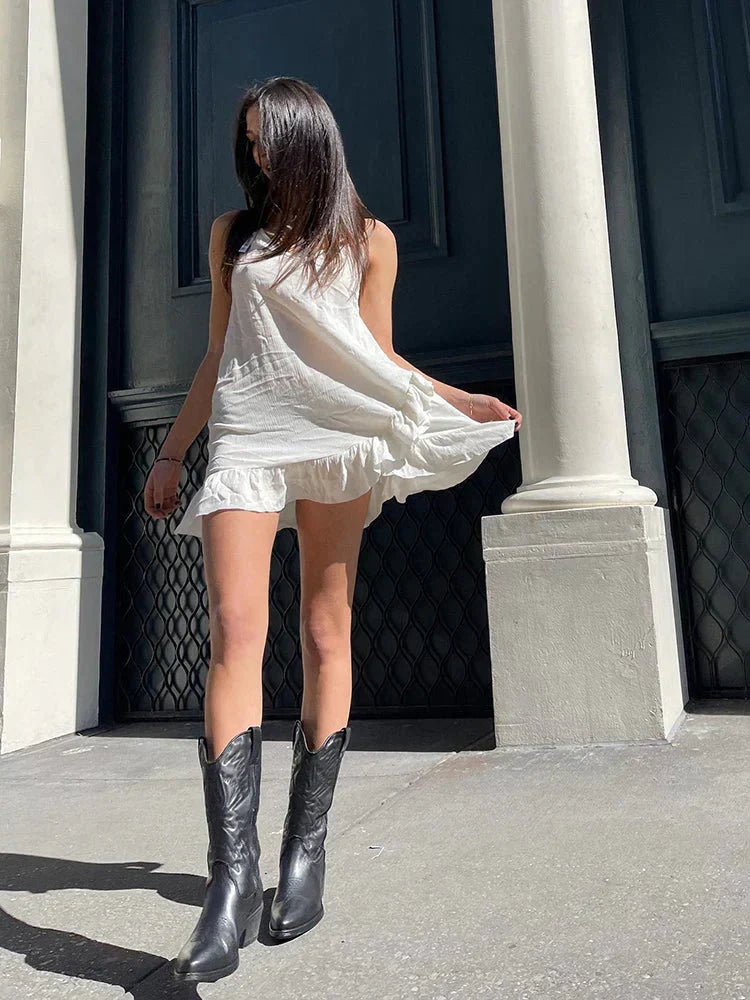 Stivali da cowboy eleganti da donna
