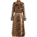 Trench doppiopetto elegante da donna