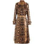 Trench doppiopetto elegante da donna