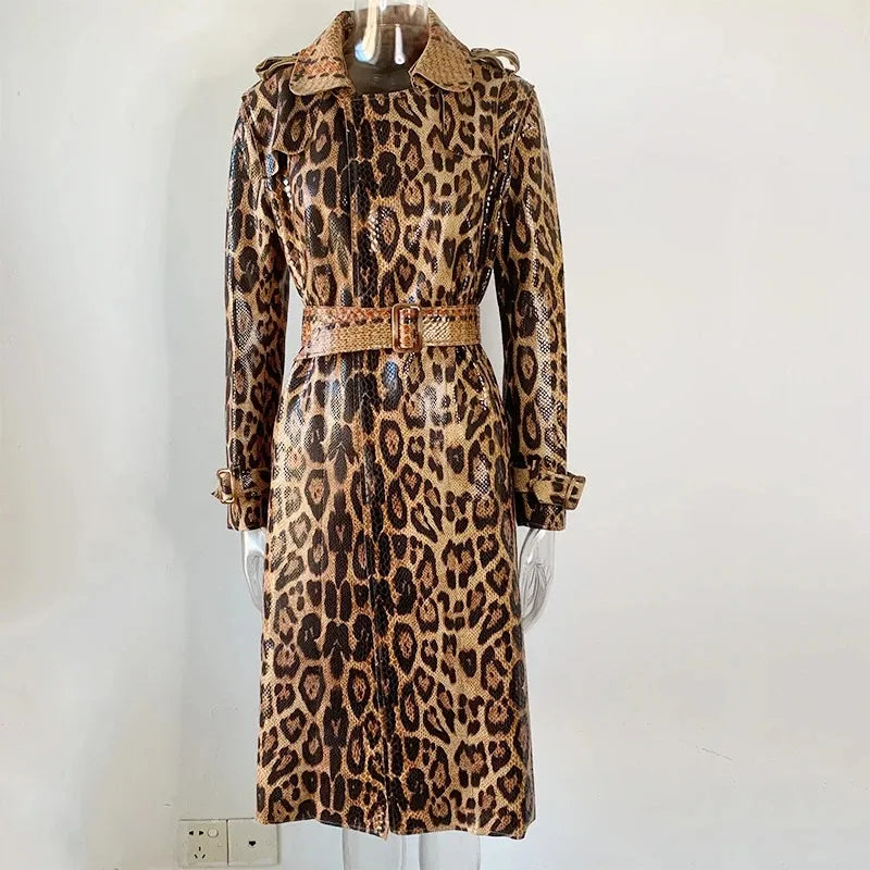 Trench doppiopetto elegante da donna