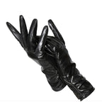 Guanti eleganti da donna in vera pelle