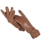 Guanti eleganti da donna in vera pelle