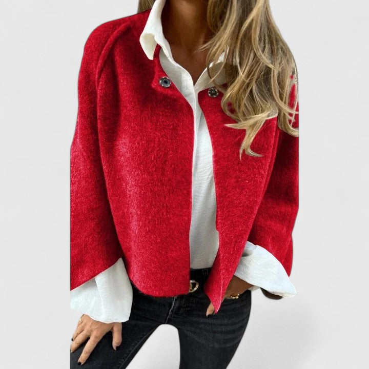 Giacca elegante da donna aperta sul davanti