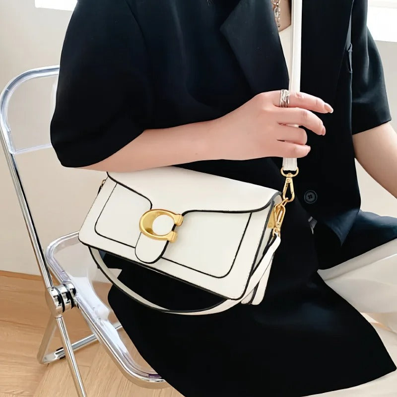 Elegante borsa a mano con ampio spazio interno