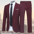 Elegante completo business slim fit