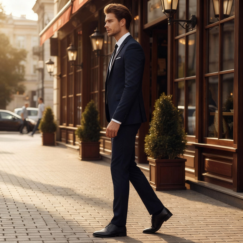 Elegante completo business slim fit