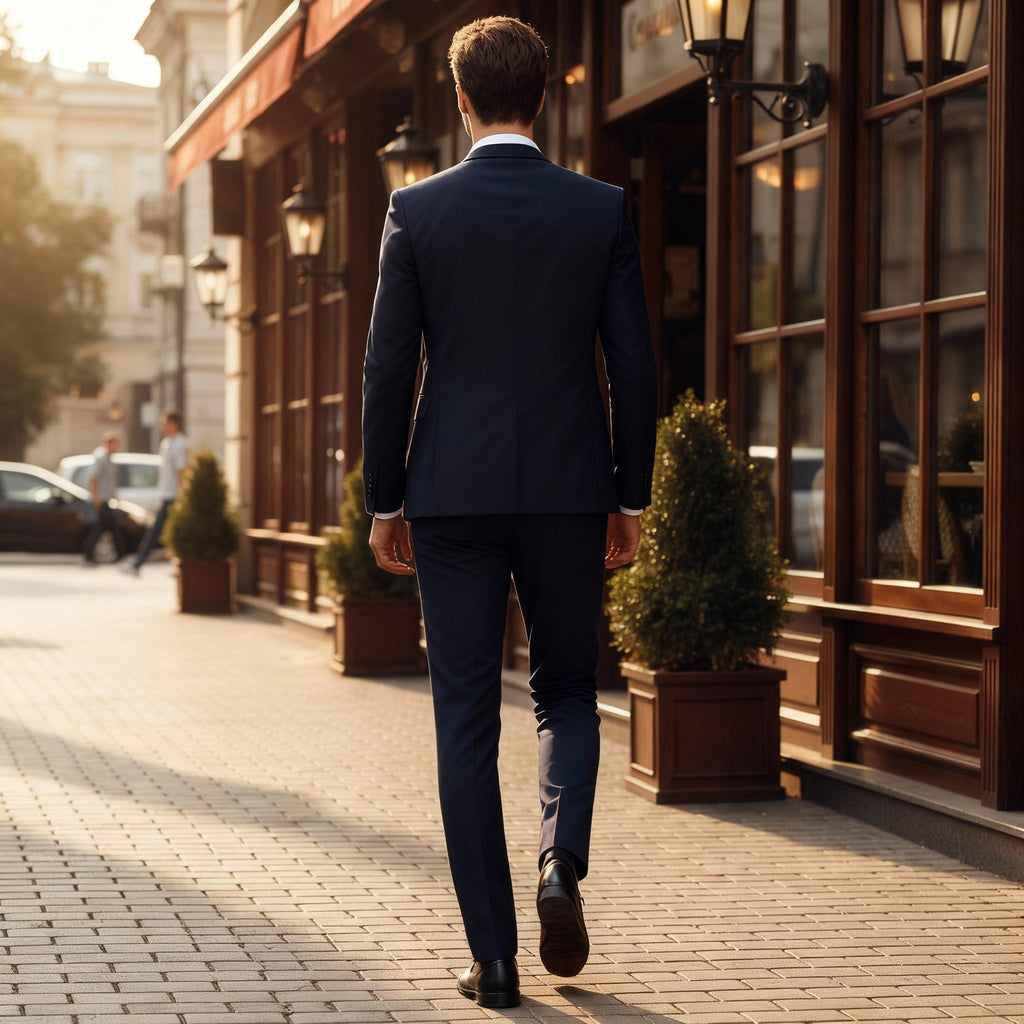Elegante completo business slim fit