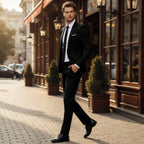 Elegante completo business slim fit