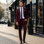 Elegante completo business slim fit