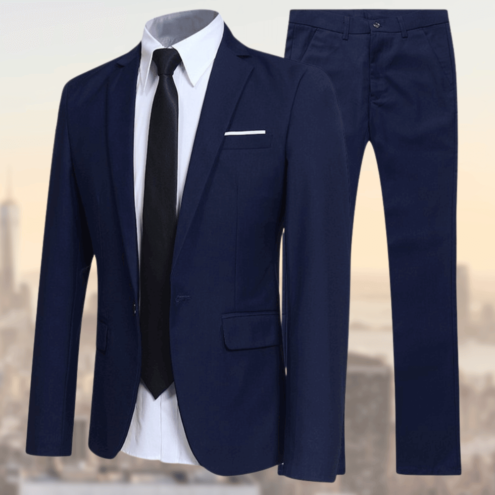 Elegante completo business slim fit