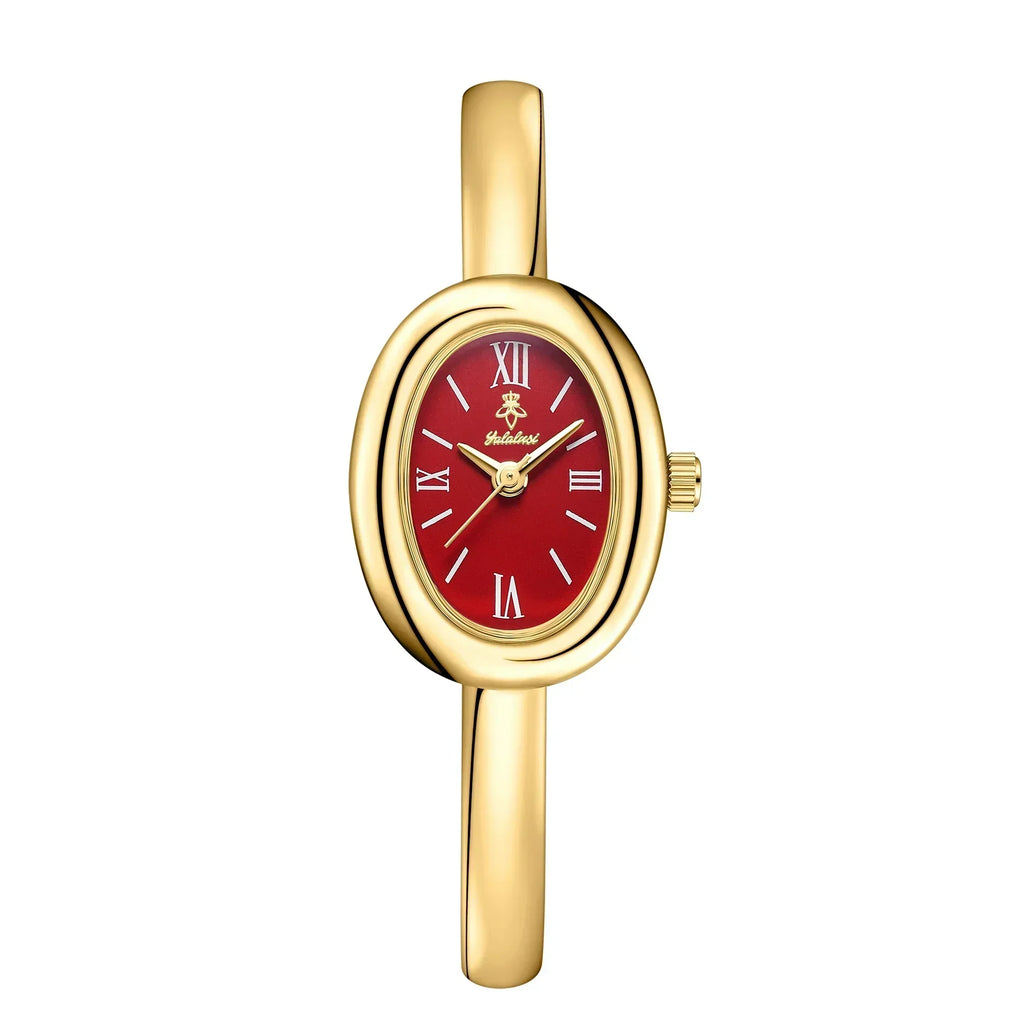 Elegante orologio bracciale ovale: moderno e classico