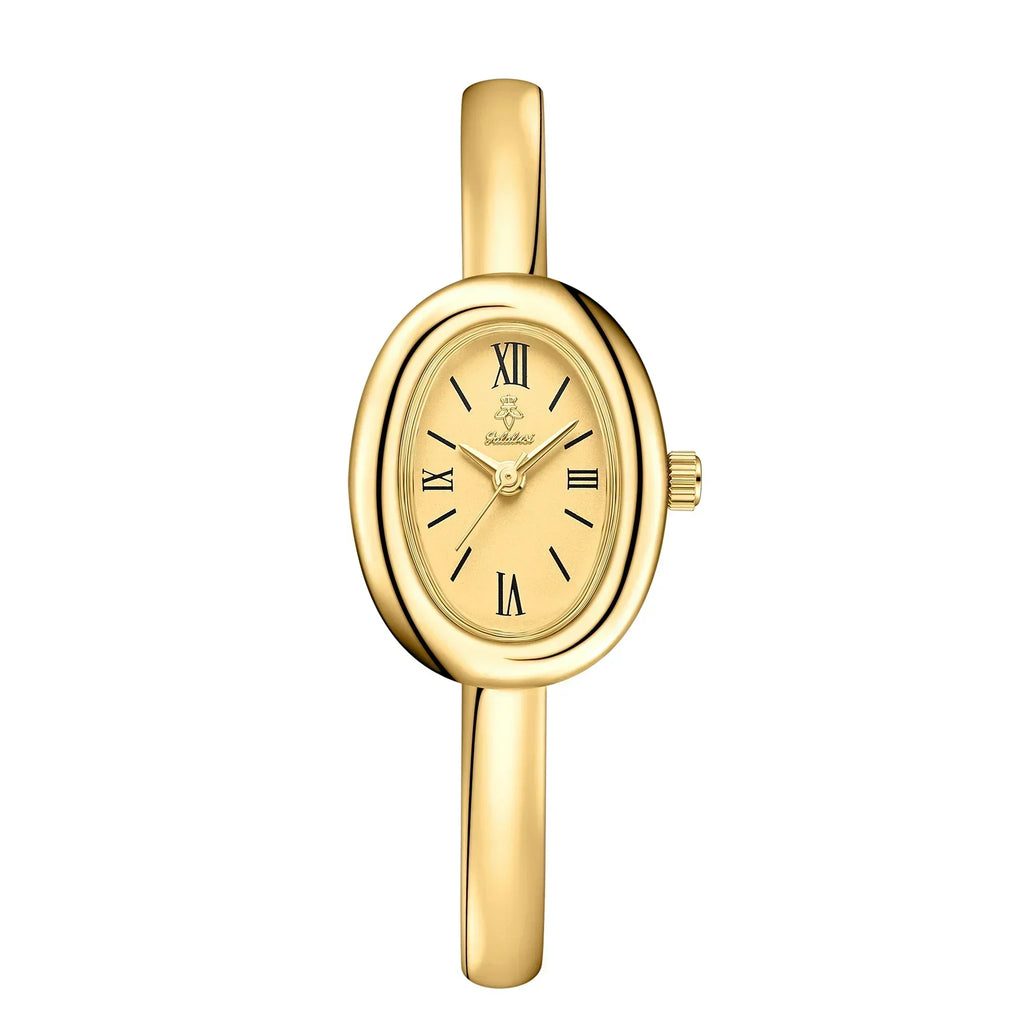 Elegante orologio bracciale ovale: moderno e classico