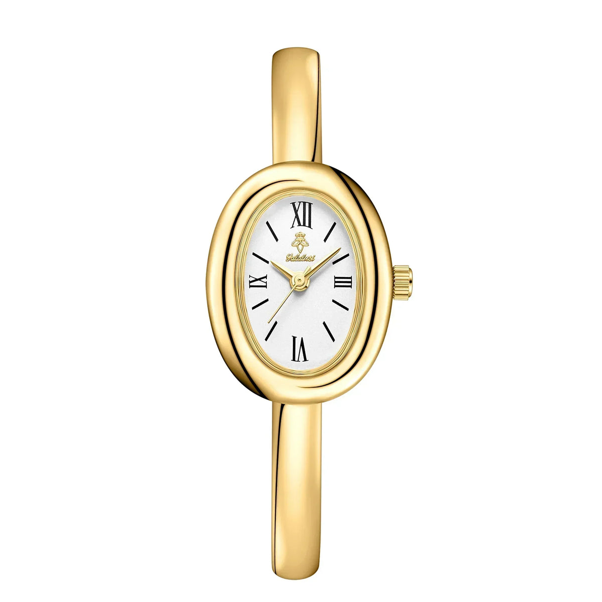 Elegante orologio bracciale ovale: moderno e classico