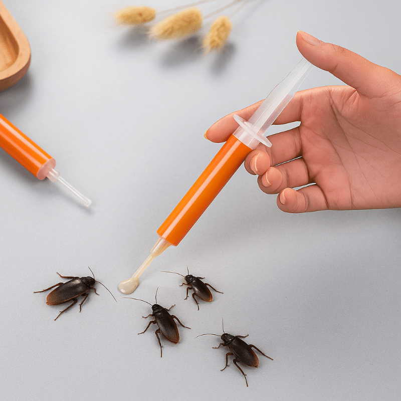 EXTERMINIQ – 3 pezzi di esca in gel per scarafaggi (10 g) per un controllo efficace degli infestanti