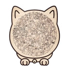 Puzzle con gatti in legno da 135 pezzi