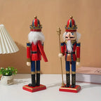 FestiveGuard - Decorazione tradizionale dello schiaccianoci per l'intimità natalizia