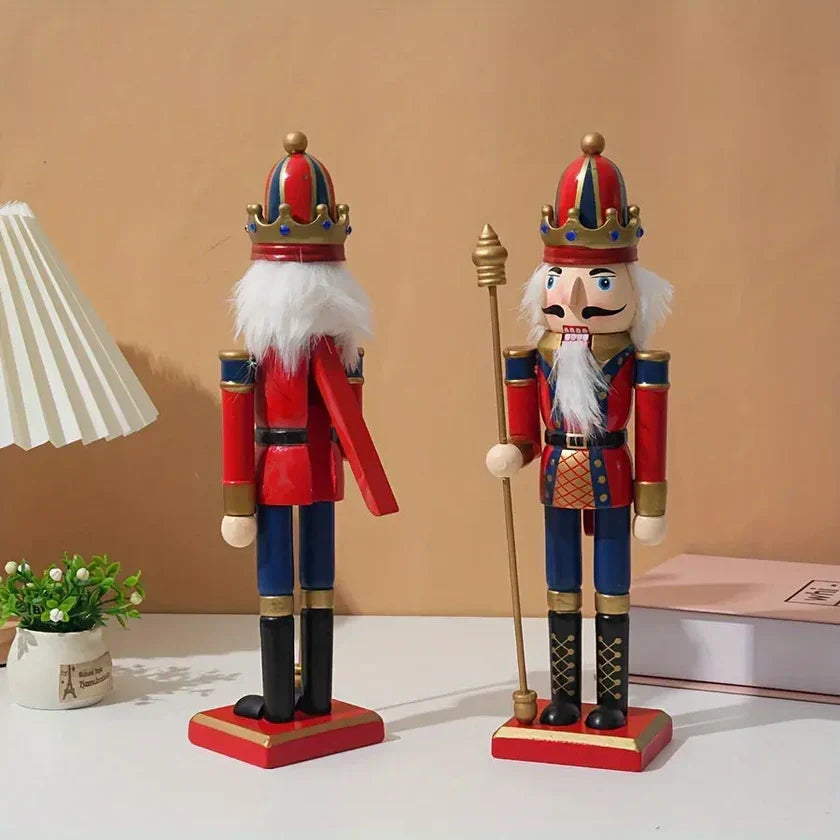 FestiveGuard - Decorazione tradizionale dello schiaccianoci per l'intimità natalizia