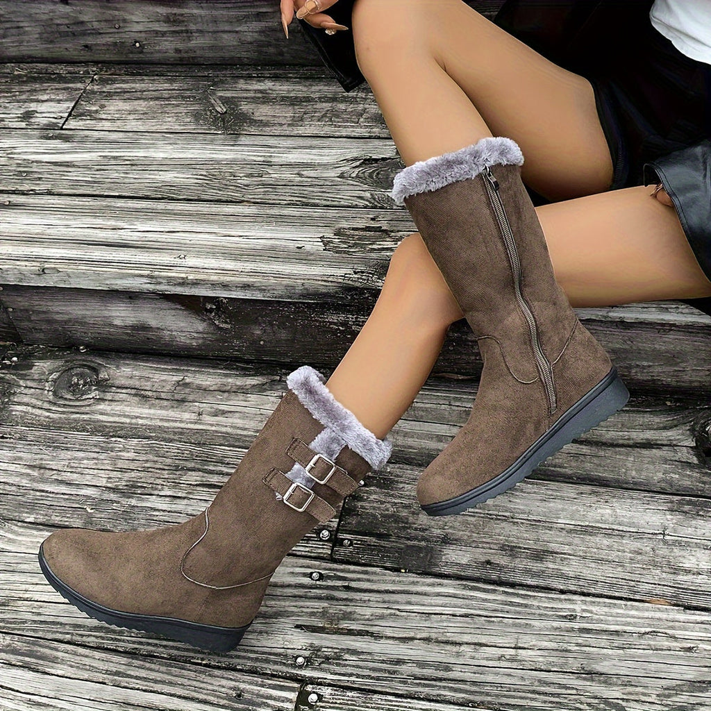 Stivali Fuzzy da donna: caldi ed eleganti per le giornate fredde