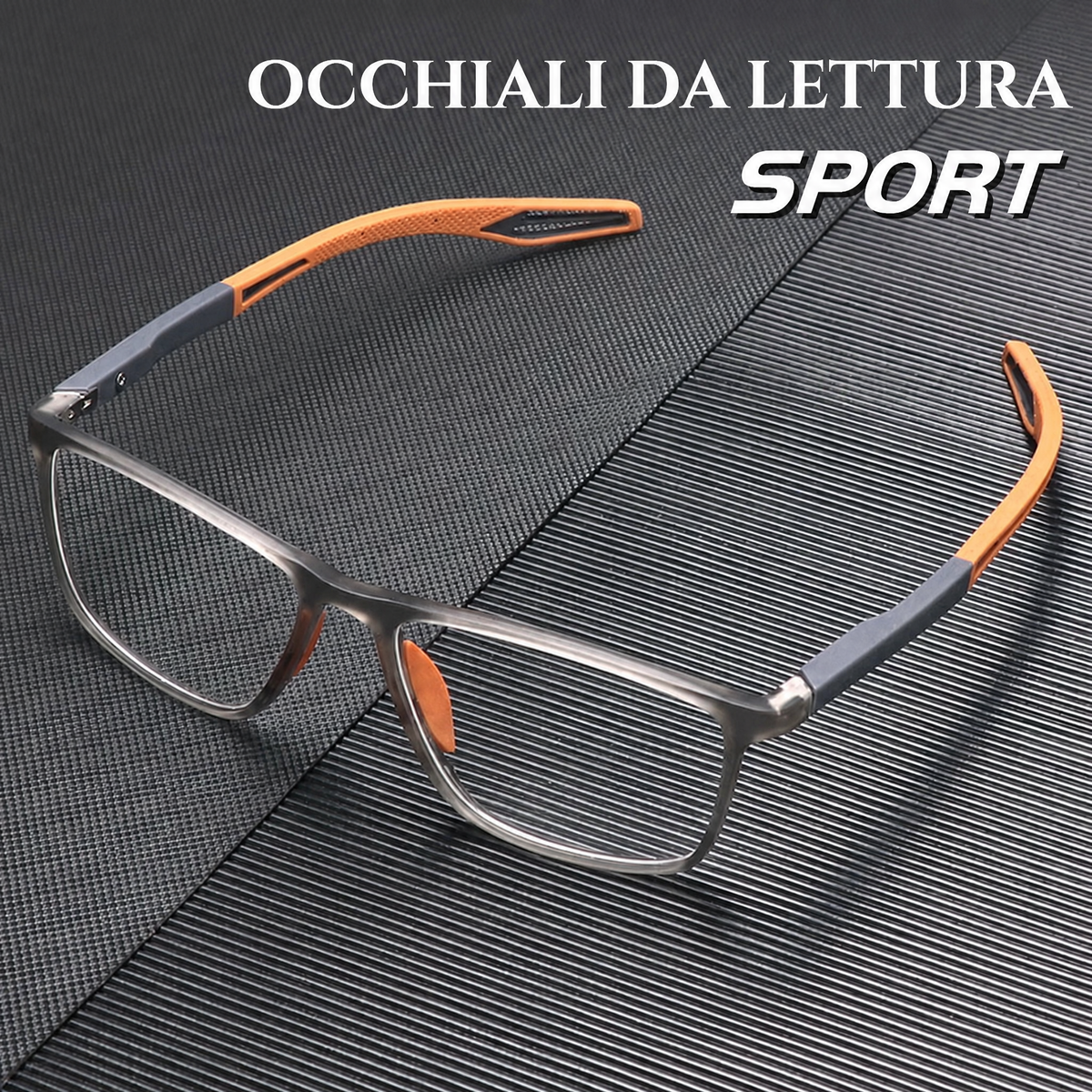 Occhiali sportivi ultra-leggeri antiriflesso luce blu progressivi