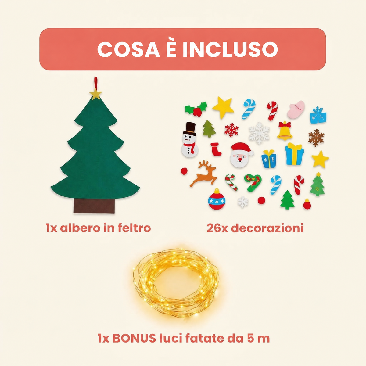 ™ albero di Natale Montessori