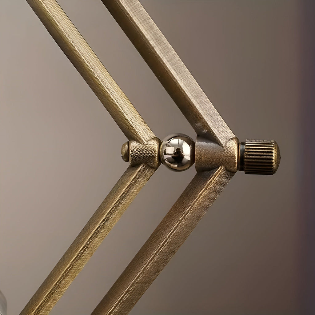 Clessidra con struttura geometrica in metallo – Timer da meditazione con sabbia bianca