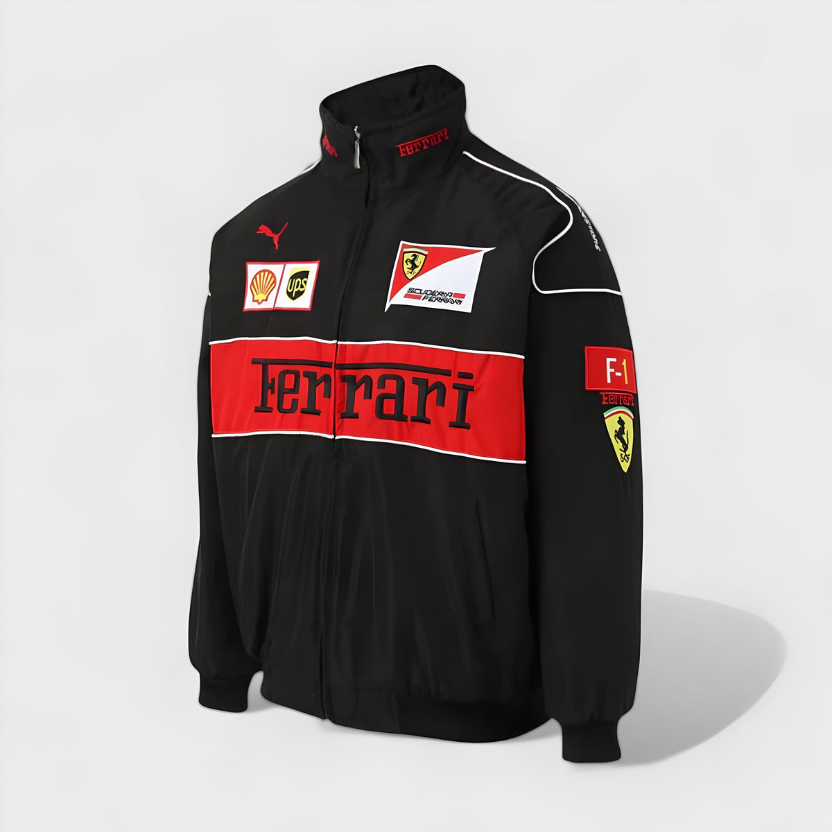 Giacca Ferrari vintage unisex – stile retro racing