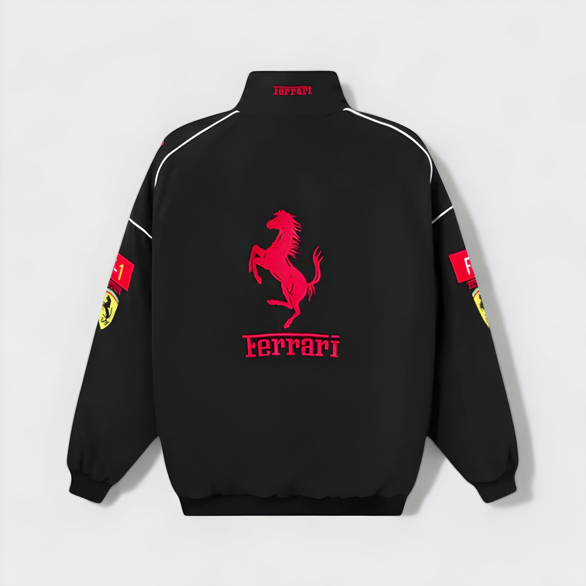 Giacca Ferrari vintage unisex – stile retro racing