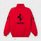 Giacca Ferrari vintage unisex – stile retro racing