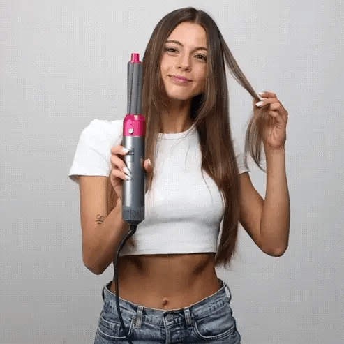 Styler per capelli 5 in 1 con arricciacapelli automatico, asciugacapelli e spazzola lisciante