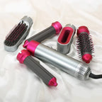 Styler per capelli 5 in 1 con arricciacapelli automatico, asciugacapelli e spazzola lisciante