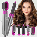 Styler per capelli 5 in 1 con arricciacapelli automatico, asciugacapelli e spazzola lisciante
