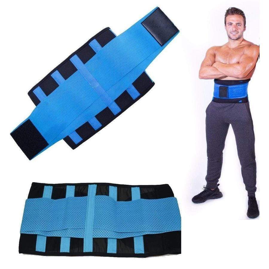 Fascia addominale per uomo - Brucia il grasso addominale Cintura dimagrante sauna