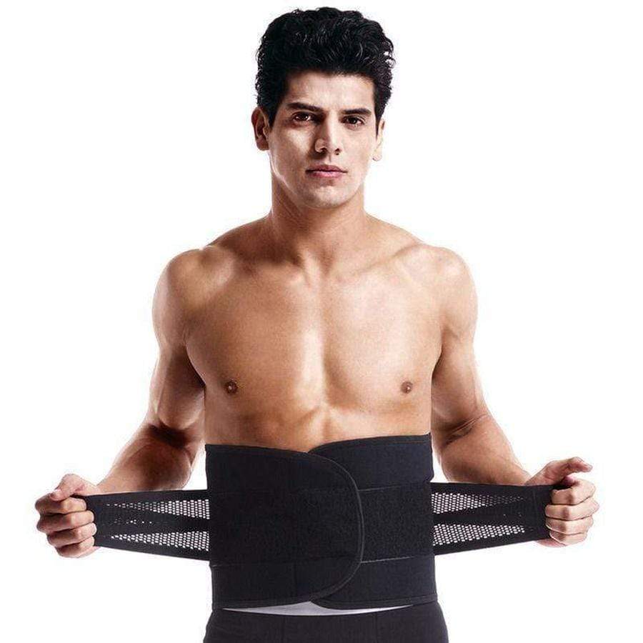 Fascia addominale per uomo - Brucia il grasso addominale Cintura dimagrante sauna