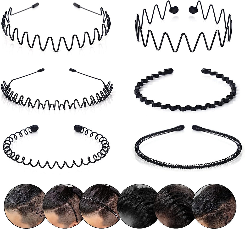 Fascia per capelli da uomo